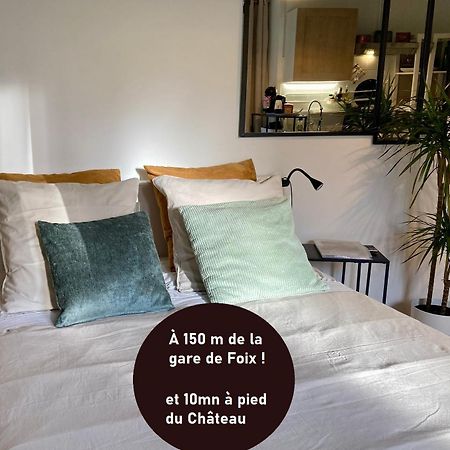 Aux 4 Logis Appart-Hotel - Studio Le City - Petit Dejeuner Inclus 1Ere Nuit Foix Kültér fotó